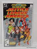 THE END OF THE JUSTICE LEAGUE OF AMERICA PART 1 OF 4. ISSUE NO. 258. 1987 B&NB COVER PRICE $.75 VGC