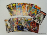 LOT OF 15 VALIANT COMICS. TITLES INCLUDE SOLAR MAN OF THE ATOM, ETERNAL WARRIOR, BLOODSHOT, ARCHER &