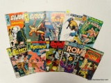 LOT OF 10 MARVEL COMICS. INCLUDES WOLVERINE, G.I. JOE, THE SUB-MARINER, THE PUNISHER WAR ZONE, AND