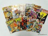 LOT OF 10 MARVEL COMICS. INCLUDES FALLEN ANGELS, FANTASTIC FOUR, WOLVERINE, X-MEN, AND MORE. ALL ARE