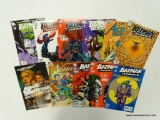 LOT OF 10 DC COMICS. INCLUDES 8 BATMAN CONFIDENTIAL COMICS ISSUE NO. 6 THROUGH 13 AND 2 SUPERMAN