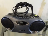 (LR) MEMOREX AM/FM RADIO/CD PLAYER. WOULD BE GREAT FOR THE SUMMER AT PARTIES, THE BEACH, AND MORE!