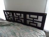 (MBR) KING SIZE ORIENTAL STYLE HEADBOARD WITH HOLLYWOOD BED FRAME: 80