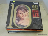 LOT OF 23, 33 RPM RECORDS TO INCLUDE: BRENDA LEE, HANK WILLIAMS I WON'T BE HOME NO MORE, HANK