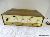 VINTAGE LAFAYETTE LA-240 STEREO AMPLIFIER. BEING SOLD FOR PARTS OR RESTORATION ONLY.