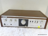 VINTAGE SONY STEREO INTEGRATED AMPLIFIER MODEL TA - 1010. POWERS ON, MAKES SOME NOISE BUT THE FRONT