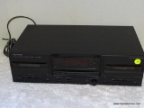 KENWOOD STEREO DOUBLE CASSETTE DECK KX-W894 HX PRO. SIDE A FEATURES PLAYBACK ONLY, SIDE B AUTO