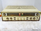 VINTAGE KENWOOD STEREO RECEIVER KW - 60. THIS UNIT IS VERY HEAVY APPROXIMATELY 45 LBS. IT APPEARS TO