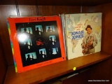 (2ND SHELF) SHELF LOT OF VINTAGE 33 RPM RECORDS TO INCLUDE: EARL KLUGH, LIVING INSIDE YOUR LOVE, ON
