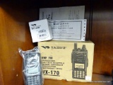 (B3) YAESU VX-170 VHF FM TRANSCEIVER NEW IN THE BOX OPERATING MANUAL AND ORIGINAL LIMITED WARRANTY