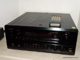 DENON AVR- 4800 AUDIO VIDEO RECEIVER WITH REMOTE. POWERS ON. WAS HOOKED UP AND WORKING IN THE HOME.