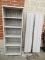 (OUT) RUBBERMAID 2 DOOR 5 SHELF STORAGE UNIT: 24