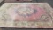 (ROW 1) HAND KNOTTED ORIENTAL SCULPTED RUG IN ROSE AND CREAM: 11' 6