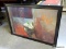 (ROW 1) FRAMED OIL ON BOARD OF A STILL LIFE OF FLOWERS AND VASES. IN BLACK FRAME: 40