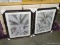 (ROW 1) PAIR OF BRAND NEW IN THE PLASTIC FRAMED AND MATTED FOLIAGE PRINTS IN BROWN FRAMES: 23
