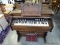 (ROW 5) ANTIQUE CARPENTER COMPANY PUMP ORGAN. IS IN WORKING CONDITION. THIS PIECE, WITH A LITTLE