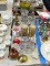 (TABLE ROW 1) MISC. LOT: CANDLES, VASES, OIL DISPENSER, AND MORE!