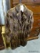 (ROW 2) CLEARFIELD FURS CO. LADIES FUR COAT. POSSIBLY SIZE LARGE.