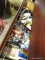 (ROW 2) DRAWER LOT OF VHS TAPES: STAR WARS EPISODE I. STAR SHIP TROOPERS. TITANIC. YOUNG GUNS. THE