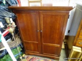 (ROW 2) ENTERTAINMENT CABINET WITH 5 INTERIOR SHELVES: 42