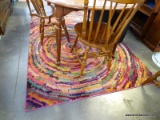 (ROW 3) UNIQUE LOOM BRAND RUG FROM THE CASABLANCA COLLECTION IN MULTIPLE COLORS: 9'x12'