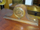 (ROW 5) TELECHRON HUMPBACK MANTLE CLOCK: 17