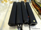 (TABLE ROW 2) LOT OF 4 ATTACHABLE SAMSUNG SPEAKERS