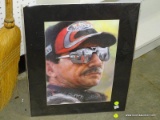 (TABLE ROW 3) MATTED PASTEL DRAWING OF DALE EARNHARDT SR.: 16
