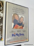 (TABLE ROW 3) FRAMED MOVIE ADVERTISING POSTER 