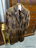 (ROW 2) CLEARFIELD FURS CO. LADIES FUR COAT. POSSIBLY SIZE LARGE.