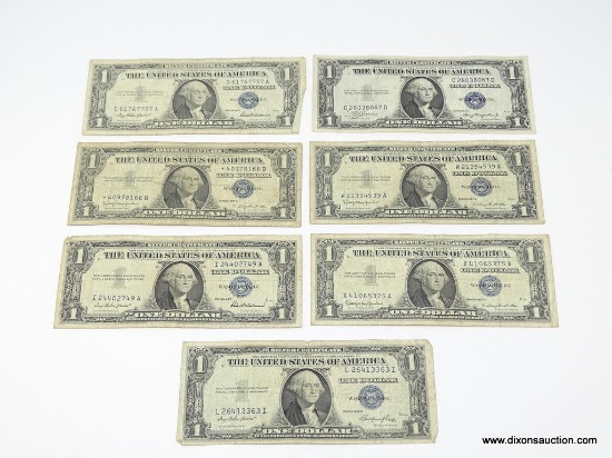 $1 SILVER CERTIFICATE NOTES