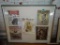 (LEFT SIDE WALL) LARGE 5-FRAME MATTED AL JOLSON PRINTS/PLAYBILLS/COVERS, 34