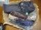 (UNDR TBL SEC2 L) BOX LOT: HUNTVALLEY CARRYING BAG, BUFFALO RIVER SOFT RIFLE CASE, SWISS GEAR