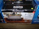 (STG 2) WEST BEND ELECTRIC 5 QT VERSATILITY COOKER. BRAND NEW IN THE BOX!