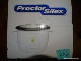 (UNDR STG 2) PROCTOR SILEX 10 CUP RICE MAKER. BRAND NEW IN THE BOX!