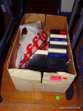 (UNDR TBL SEC1 L) BOX LOT OF WRITABLE VHS TAPES
