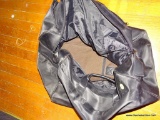 (UNDR TBL SEC1 R) LOT OF SUIT BAGS. INCLUDES A VINYL CARRYING BAG