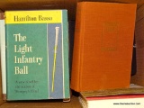 (UNDR TBL SEC3 L) BOX LOT OF BOOKS: TRUMPETS SOUND NO MORE. FIRE BELL IN THE NIGHT. THE LIGHT