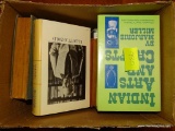 (UNDR TBL SEC3 L) BOX LOT OF BOOKS: BEVERLY OF GRAUSTARK. INDIAN ARTS AND CRAFTS. THE CAMP GRANT