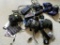 (3RD FLR) LOT OF ORIGINAL XBOX CONTROLLERS (6 TOTAL). INCLUDES MISC.. GAMING ACCESSORIES (NINTENDO