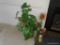 (LR) LOT OF HEARTH DECOR, INCLUDING ARTIFICIAL GREENERY/PLANT IN BASKET (35