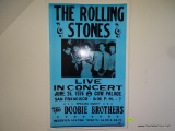 (BR2) ADVERTISING POSTER PRESENTING THE ROLLING STONES LIVE IN CONCERT AT THE COW PALACE ON JUNE 26,