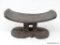 HEADREST,, PERSONAL STYLE OF ARTSINCE OBJECT WAS USED BY INDIVIDUAL; EXTREMELY LIGHT; SHAFT IS