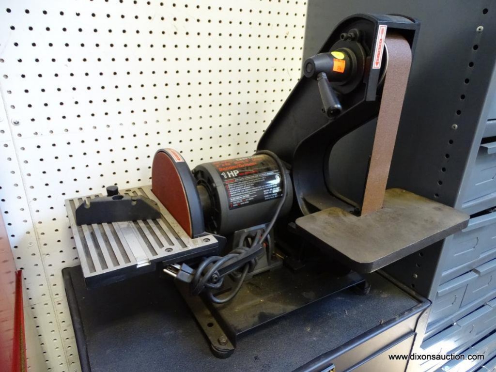R1) CRAFTSMAN 2"X42" BELT - 8" DISC SANDER/GRINDER. HAS 1HP MOTOR. MODEL  351.22638. INCLUDES A NEW | Estate & Personal Property Personal Property |  Online Auctions | Proxibid