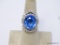 .925 STERLING SILVER AAA TOP QUALITY DAZZLING 13.35CT FACETED OVAL CUT, BEAUTIFUL SWISS BLUE TOPAZ