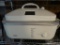 (KIT) KENMORE ELECTRIC ROASTER WITH SLOW COOK, COOK, ROAST, BAKE, AND STEAM SETTINGS. PRACTICALLY