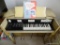(UBR2) VINTAGE CHORD ORGAN BY HAMMOND, LYON AND HEALY, DATED TO LATE 1950'S/ EARLY 1960'S, LIGHT