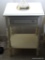 (UBR2) BASSETT NIGHTSTAND, IVORY FINISH, 1 DRAWER AND LOWER PLATFORM, SPINDLE LEGS, MEASURES 18