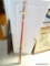 (GR) VINTAGE SALTWATER FISHING POLE IN RED AND BROWN