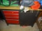 (GAR) CRAFTSMAN 3 DRAWER AND 1 DOOR TOOL CABINET WITH ATTACHED BOARD AS A COUNTERTOP: 54